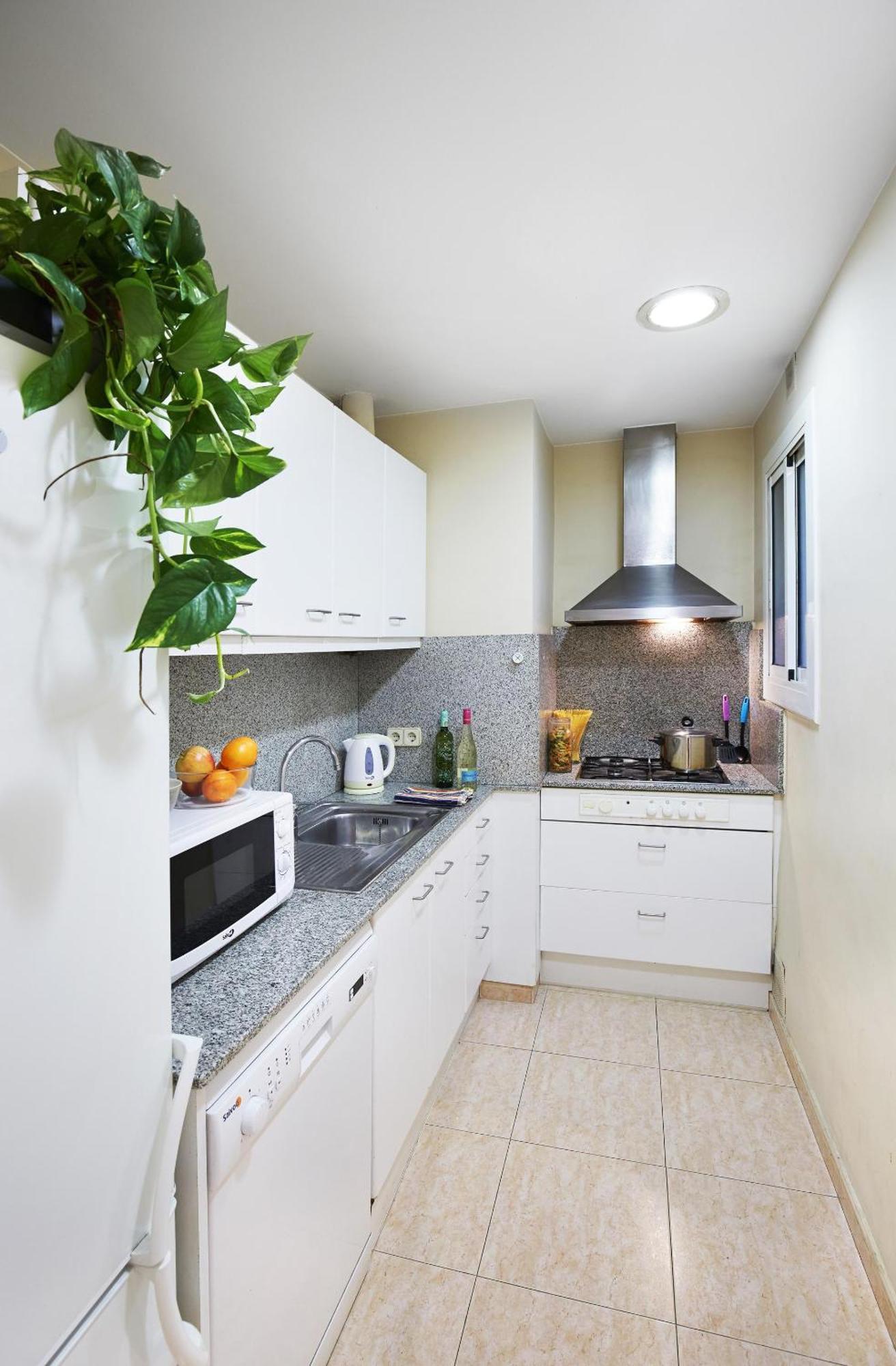 Apartamentos Calvet Barcelona Bagian luar foto